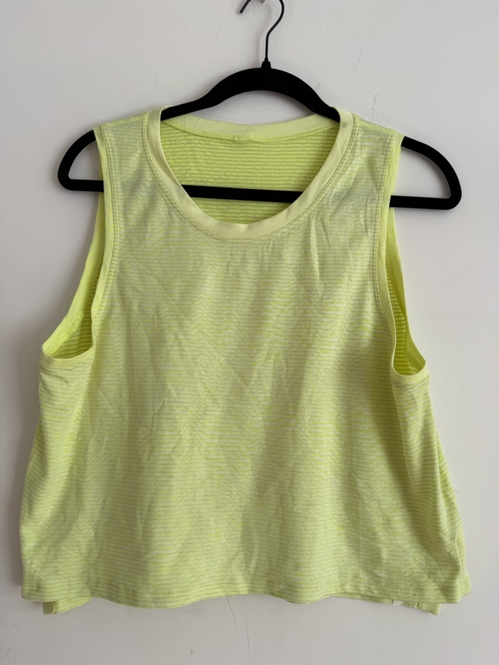 lululemon athletica Women’s Neon Yellow Tank Top